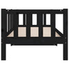 Dagseng svart 90x190 cm heltre furu