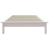 Sengeramme hvit 90x200 cm heltre furu