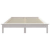 Sengeramme hvit heltre furu 120x200 cm