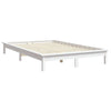 Sengeramme hvit heltre furu 140x200 cm