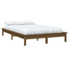 Sengeramme honningbrun heltre furu 140x200 cm
