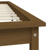 Sengeramme honningbrun heltre furu 140x200 cm