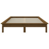 Sengeramme honningbrun heltre furu 150x200 cm King Size