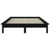 Seniorseng svart 150x200 cm heltre furu