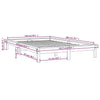 Seniorseng svart 150x200 cm heltre furu