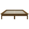 Sengeramme honningbrun 180x200 cm heltre furu Super King