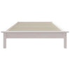 Sengeramme hvit 90x190 cm heltre furu