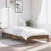 Sengeramme honningbrun 90x190 cm heltre furu Single