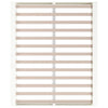 Sengeramme hvit 140x200 cm heltre