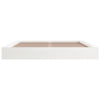 Sengeramme hvit 120x200 cm heltre