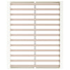 Sengeramme hvit 120x200 cm heltre