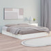 Sengeramme hvit 120x200 cm heltre