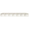 Sengeramme hvit 75x190 cm Small Single heltre