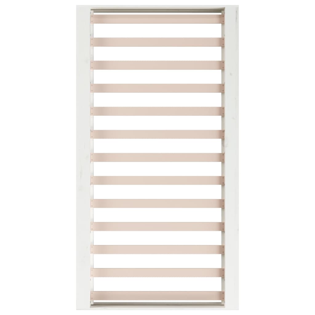 Sengeramme hvit 75x190 cm Small Single heltre