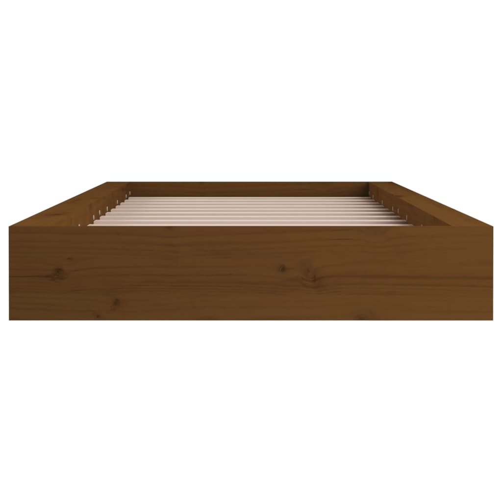 Sengeramme honningbrun 75x190 cm Small Single heltre