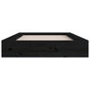 Sengeramme svart 75x190 cm Small Single heltre