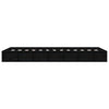 Sengeramme svart 135x190 cm Double heltre
