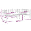 Dagseng honningbrun 80x200 cm heltre furu