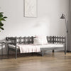 Dagseng grå 90x200 cm heltre furu