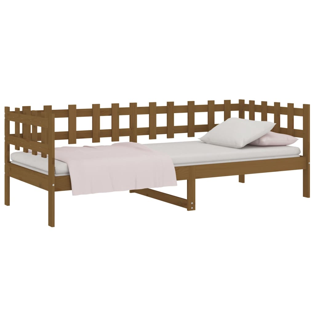 Dagseng honningbrun 90x200 cm heltre furu