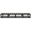 Sengeramme svart 90x200 cm heltre
