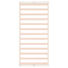 Sengeramme hvit 100x200 cm heltre