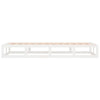 Sengeramme hvit 100x200 cm heltre