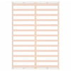 Sengeramme hvit 120x200 cm heltre