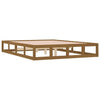 Sengeramme honningbrun 120x200 cm heltre