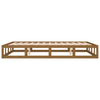 Sengeramme honningbrun 120x200 cm heltre