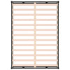 Sengeramme svart 120x200 cm heltre