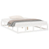 Sengeramme hvit 140x200 cm heltre