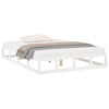 Sengeramme hvit 180x200 cm Super King heltre