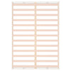 Sengeramme hvit 180x200 cm Super King heltre