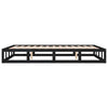 Sengeramme svart 180x200 cm Super King heltre