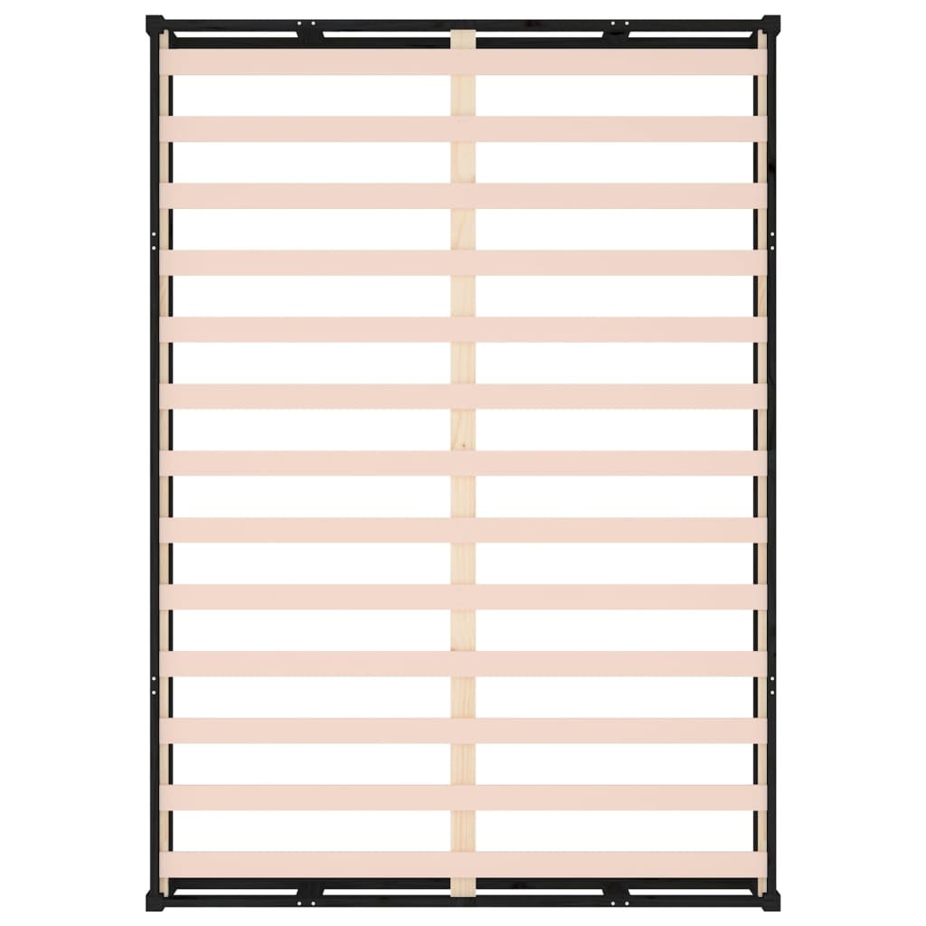Sengeramme svart 180x200 cm Super King heltre