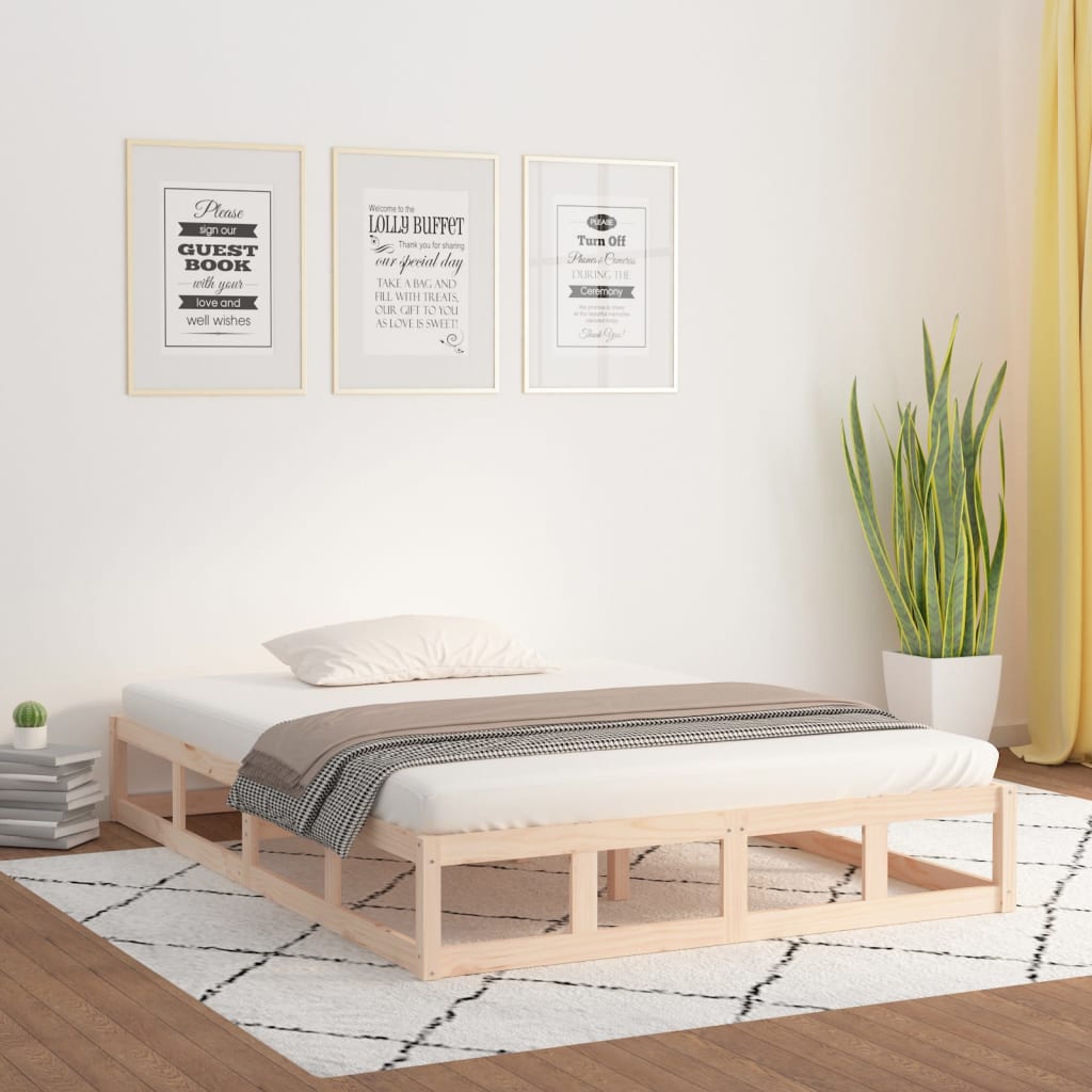 Sengeramme 200x200 cm heltre