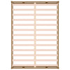 Sengeramme honningbrun 200x200 cm heltre