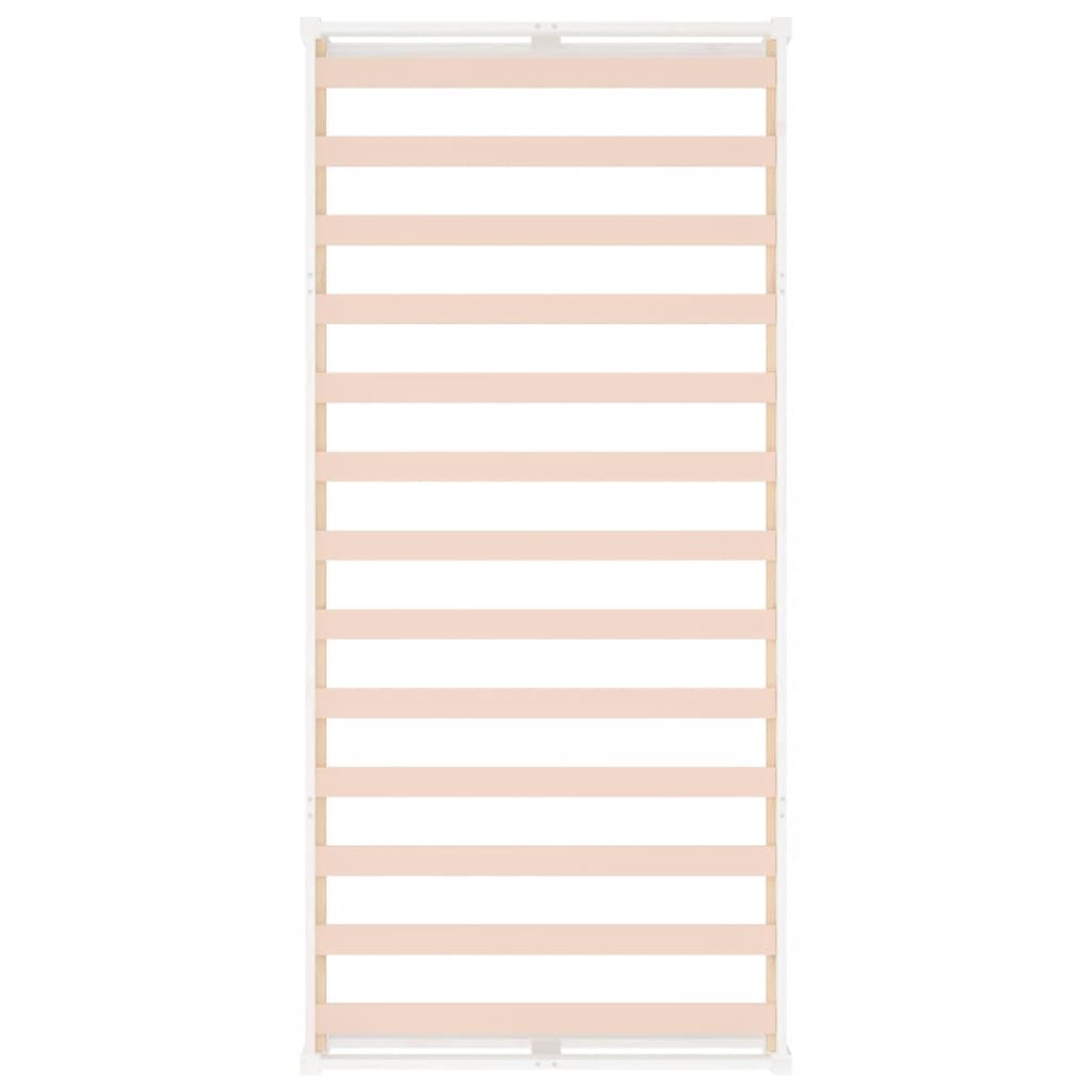 Sengeramme hvit 75x190 cm Small Single heltre