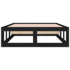 Sengeramme svart 75x190 cm Small Single heltre