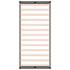 Sengeramme svart 75x190 cm Small Single heltre