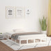 Sengeramme hvit 120x190 cm Small Double heltre