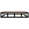 Sengeramme svart 120x190 cm Small Double heltre