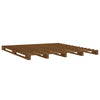 Palleseng honningbrun 120x200 cm heltre furu