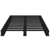 Palleseng svart 75x190 cm heltre furu Small Single