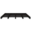 Palleseng svart 120x190 cm heltre furu Small Double