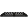 Palleseng svart 120x190 cm heltre furu Small Double