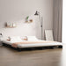 Palleseng svart 120x190 cm heltre furu Small Double