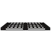 Palleseng svart 135x190 cm heltre furu Double