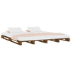 Palleseng honningbrun 140x190 cm heltre furu